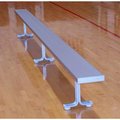 Gt Grandstands By Ultraplay 15' Aluminum Park Bench Without Back, Portable and/or Surface Mount BE-DE01500